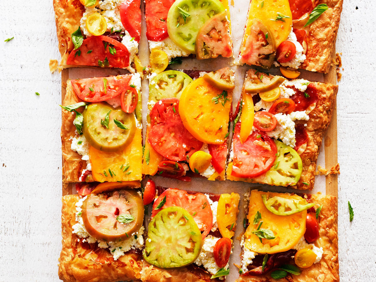 Tomato, Prosciutto, and Ricotta Tart Recipe – Sunset Magazine