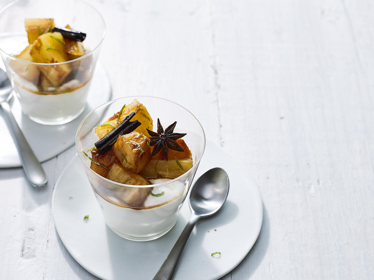 Roasted Pineapple with Coconut Yogurt Sunset Magazine