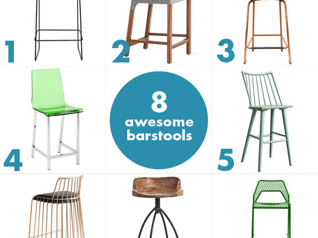 Instant upgrade: 8 awesome barstools