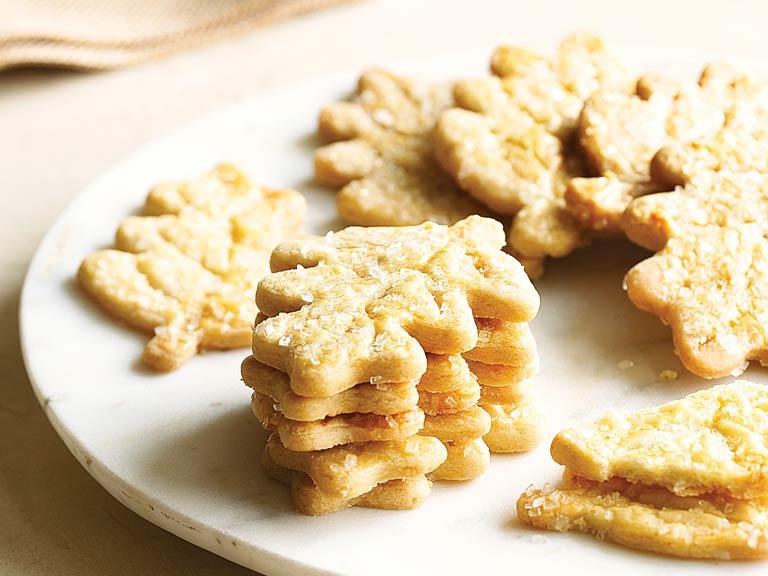 Vanillabean Leaf Cookies Recipe Sunset Magazine