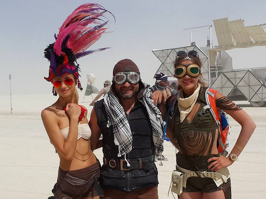 Burning Man style rules the desert