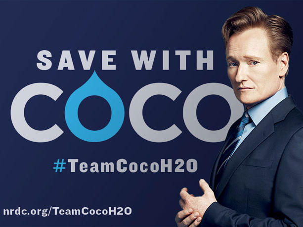 Conan O’ Brien Shares Tips for Saving Water