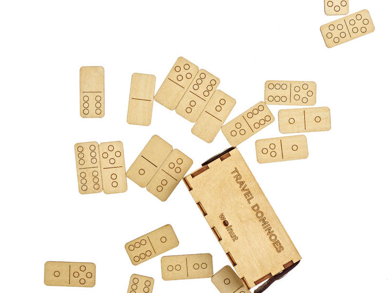 Day 5: Walnut Studiolo’s Travel Dominoes