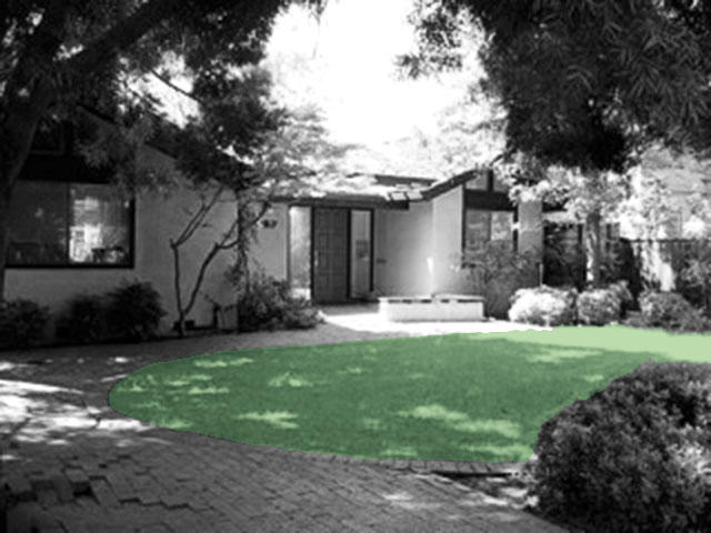 Lose the lawn: before and after in Palo Alto