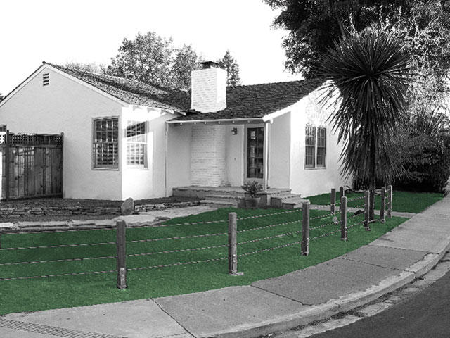 Lose the Lawn: Before and After in Menlo Park, CA