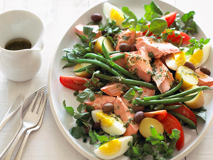 This weekend at Sunset: Learn to make a big salmon salad