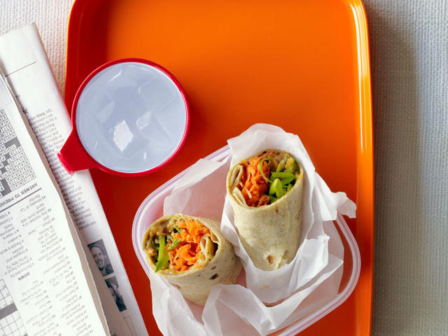 4 delicious wraps for a back-to-school lunch