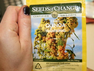 Never plant quinoa in September