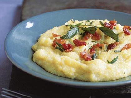 Polenta with Pancetta and Sage Recipe – Sunset Magazine