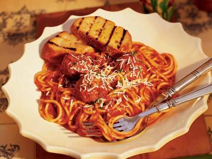Spaghetti with Meatballs Recipe – Sunset Magazine