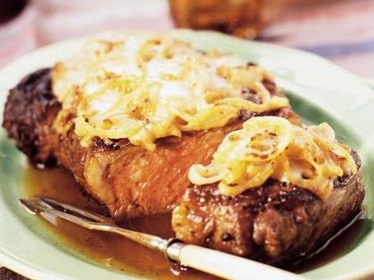 French Onion Rib Eye Steak Recipe – Sunset Magazine