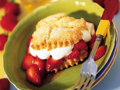 Melt-away Strawberry Shortcakes Recipe – Sunset Magazine