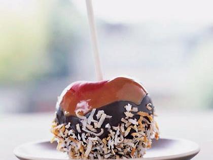 Chocolate-Coconut Caramel Apples Recipe – Sunset Magazine