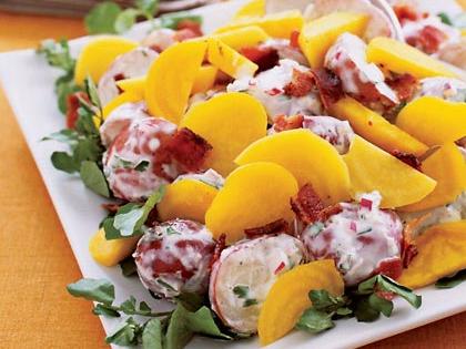 Golden Beet and Potato Salad Recipe – Sunset Magazine