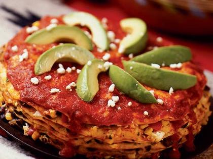Stacked Enchilada Pie Recipe – Sunset Magazine