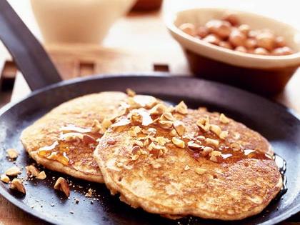Cinnamon-Hazelnut Pancakes Recipe – Sunset Magazine