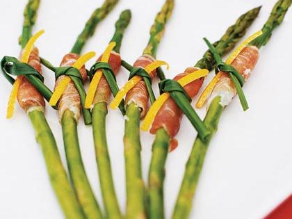 Prosciutto-Wrapped Asparagus with Citrus Dip Recipe – Sunset Magazine