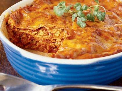 Turkey Enchilada Casserole Recipe – Sunset Magazine