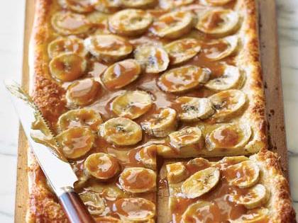 Burnt-Caramel Rum-Banana Tart Recipe – Sunset Magazine