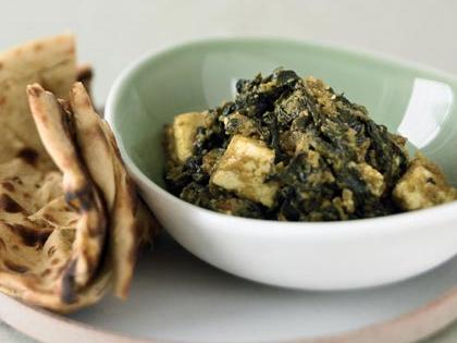 Curried Spinach with Fresh Cheese (Saag Paneer) Recipe – Sunset Magazine