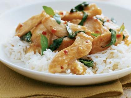 Chicken and Basil Stir-Fry Recipe – Sunset Magazine