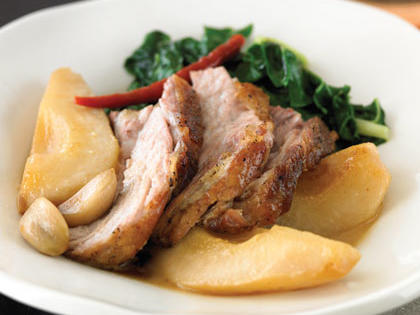 Braised Pork with Pears and Chiles Recipe – Sunset Magazine