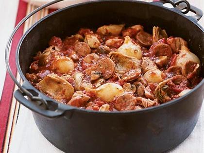 Italian Chicken and Artichokes Recipe – Sunset Magazine