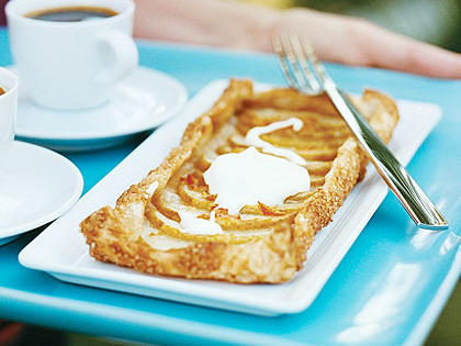 Rustic Pear Tarts with CrÃ¨me FraÃ®che Recipe – Sunset Magazine