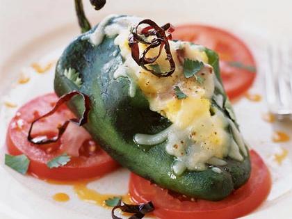 Scrambled-Egg Chiles Rellenos Recipe – Sunset Magazine