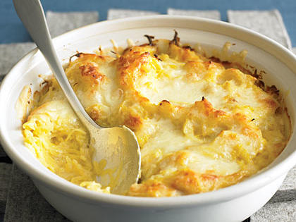 Spaghetti Squash with JalapeÃ±o Cream Recipe – Sunset Magazine