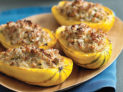 Nut-stuffed Delicata Squash Recipe – Sunset Magazine