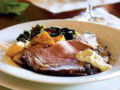 Salt- & Herb-Crusted Prime Rib & Fresh Horseradish Sauce Recipe – Sunset Magazine