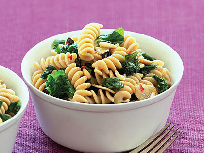 Fusilli with Mustard Greens and Currants Recipe – Sunset Magazine