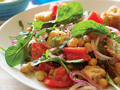 Chickpea Panzanella with Capers Recipe – Sunset Magazine