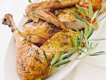 Roast Turkey with Wine and Herbs Recipe – Sunset Magazine