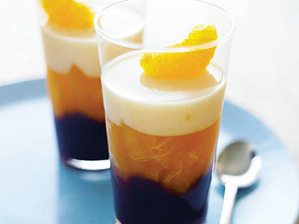 Cran-Tangerine Layered Gelatin Recipe – Sunset Magazine