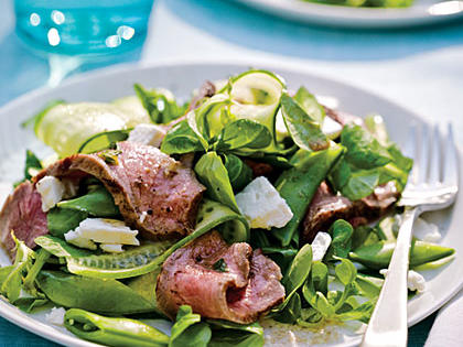 Grecian Steak Salad Recipe – Sunset Magazine