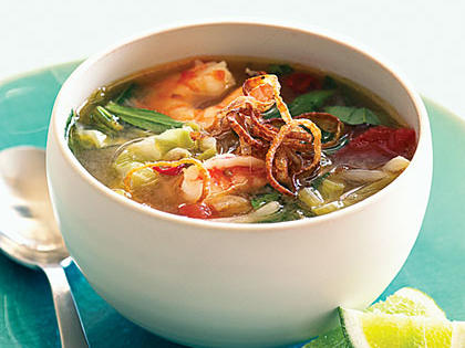 Sweet and Sour Shrimp Soup Recipe – Sunset Magazine