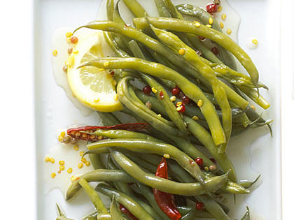 Spicy, Crunchy Pickled Green Beans with Lemon Recipe – Sunset Magazine
