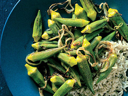 Indian Spice-Stuffed Okra Recipe – Sunset Magazine