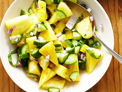 Pineapple, Cucumber, and Shiso Salad Recipe – Sunset Magazine