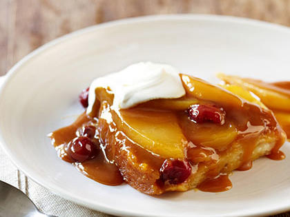 Caramel Pear and Cranberry Pudding Cake Recipe – Sunset Magazine