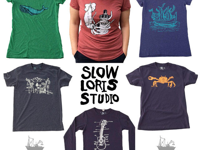 Day 3: Slow Loris Studio T-Shirts