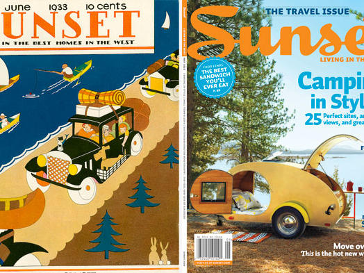 Camping then and now: take the Sunset quiz