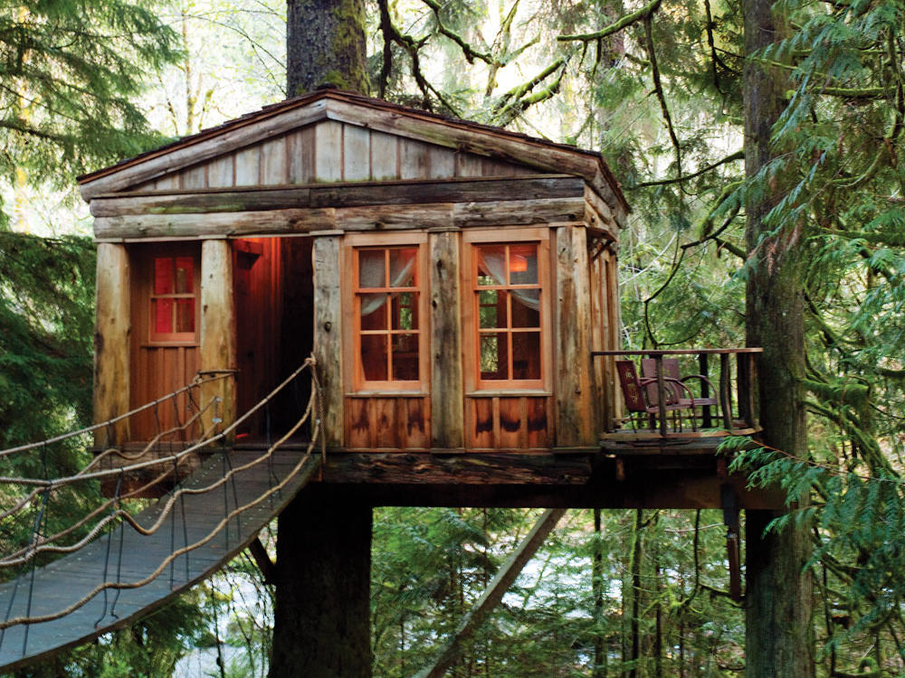 4 cozy treehouse getaways
