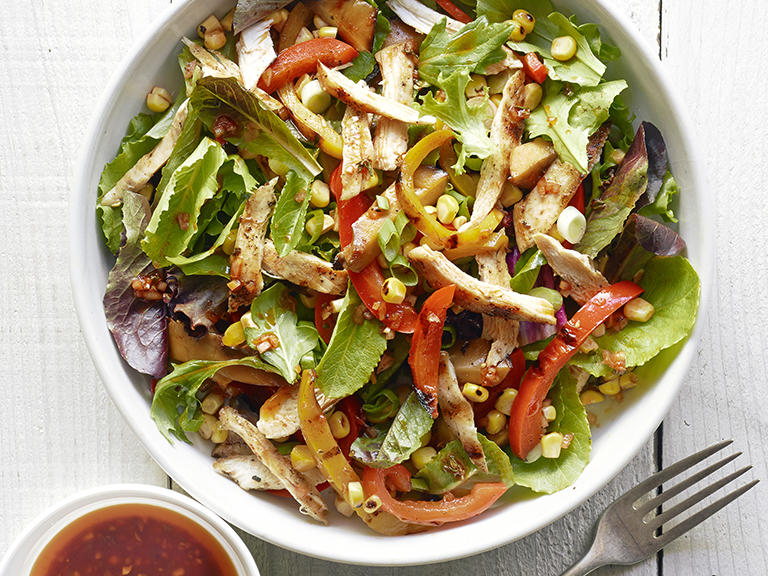 Quick Grilled Dinner Salad Recipe – Sunset Magazine