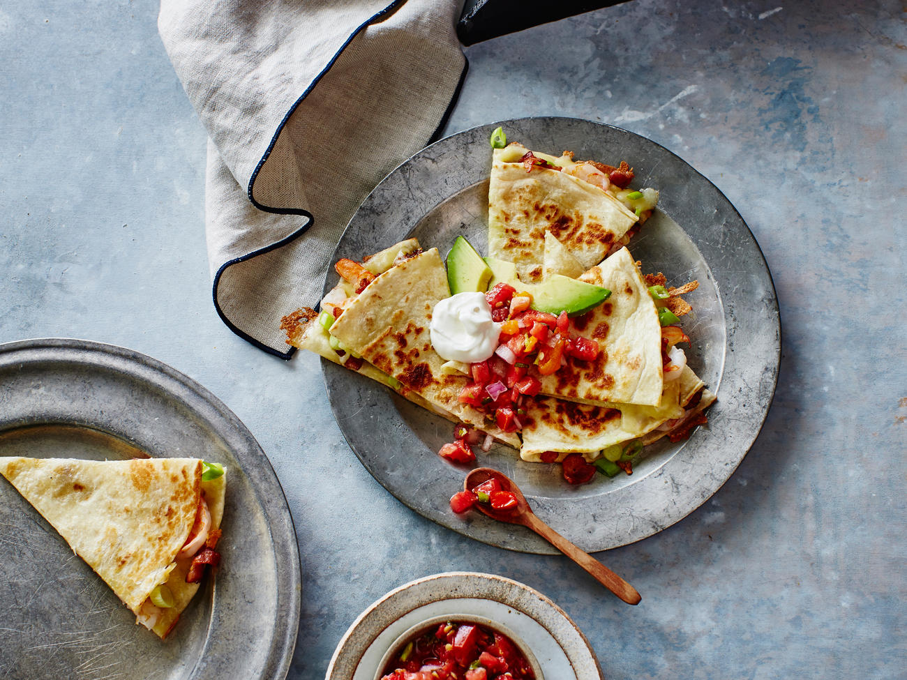 Shrimp and Bacon Quesadillas Recipe Sunset Magazine