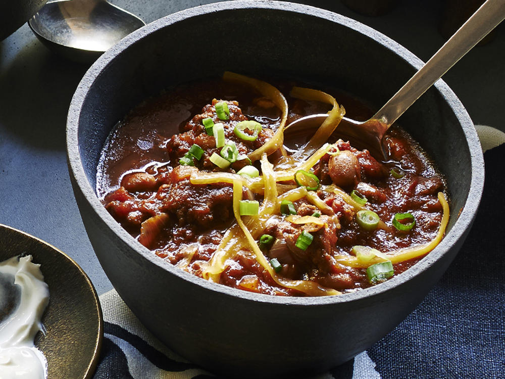 Smoky BeefandBacon Chili Recipe Sunset Magazine