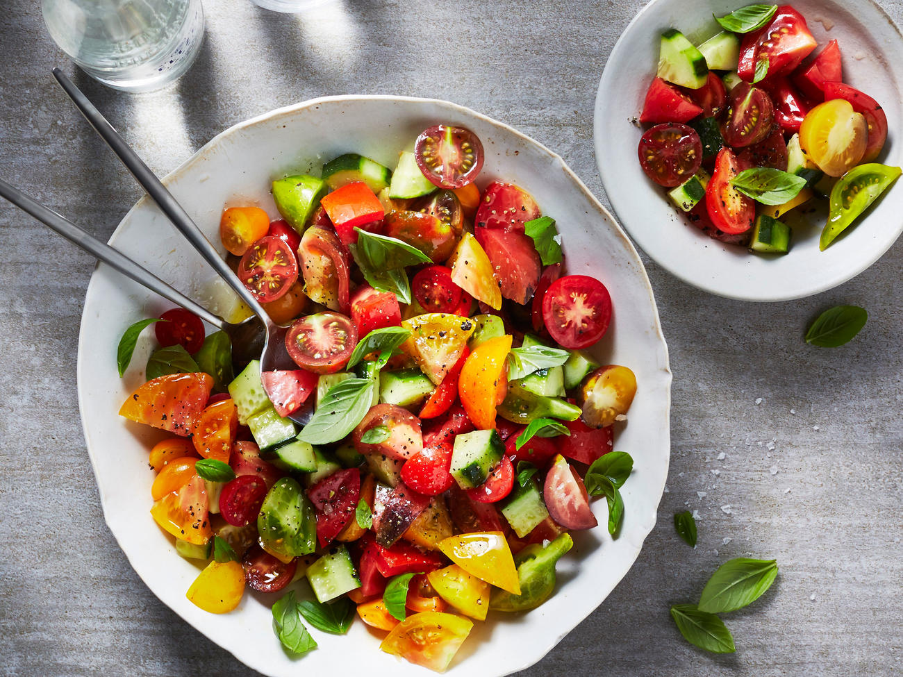 Tomato, Cucumber, and Basil Salad Recipe – Sunset Magazine