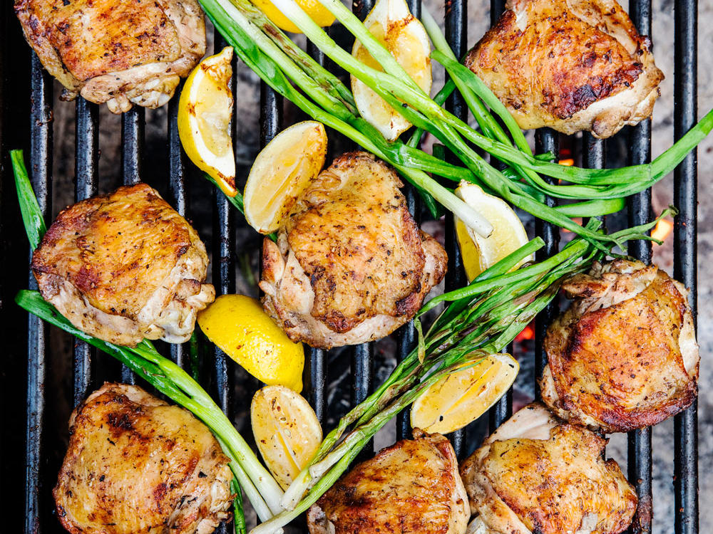 Zaatar and Lemon Grilled Chicken Recipe – Sunset Magazine